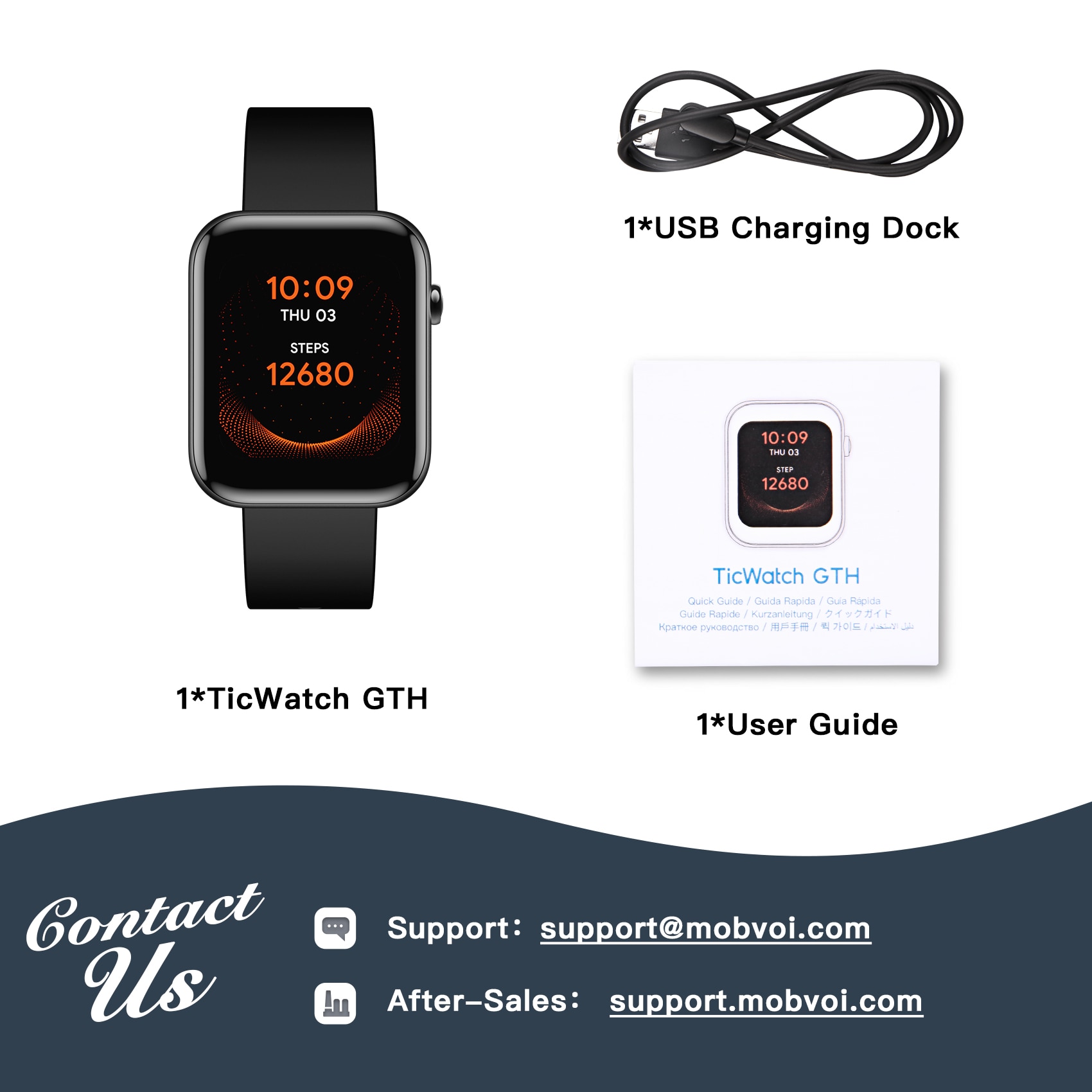 Смарт-часы Ticwatch GTH